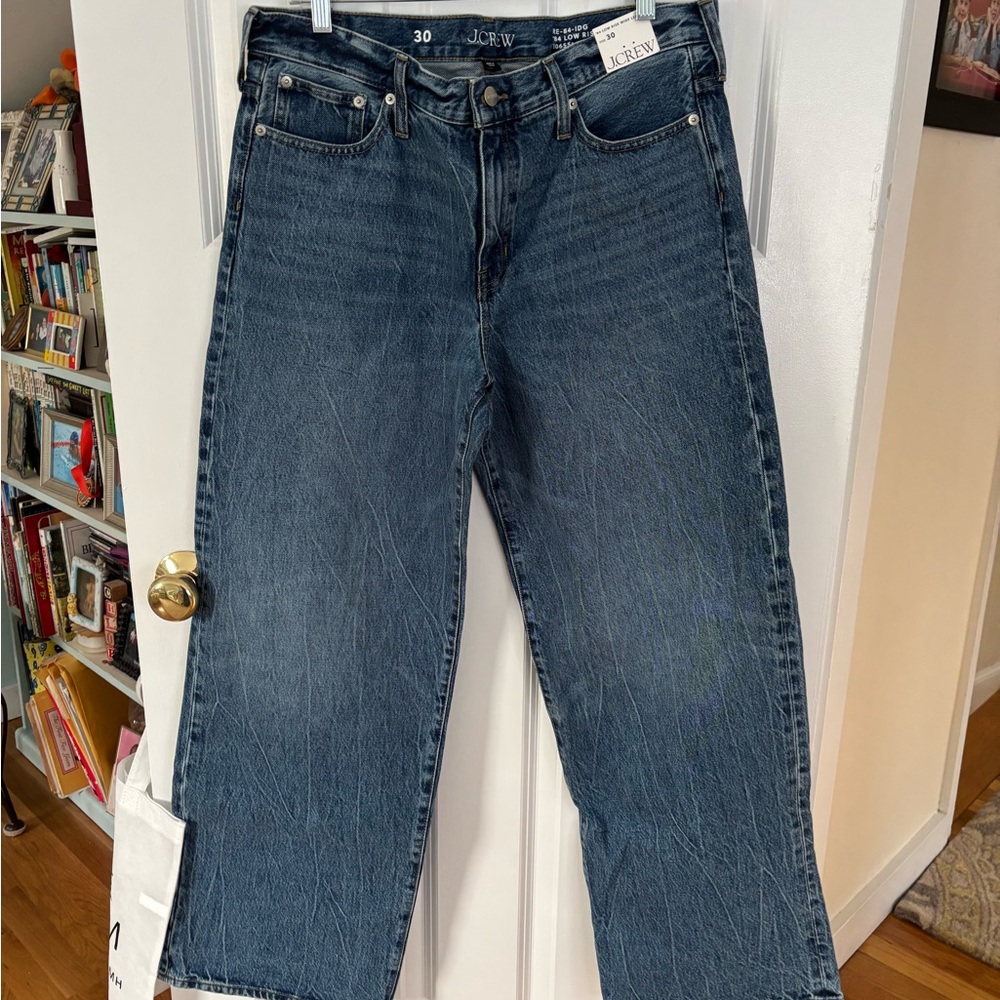 J Crew Low Rise Wide Leg NWT size 30